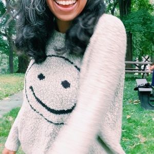 Forever 21 Smiley Face Sweater